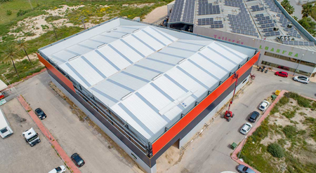 Cubiertas de naves industriales Cubiertas de naves industriales con Escudo Térmico Total