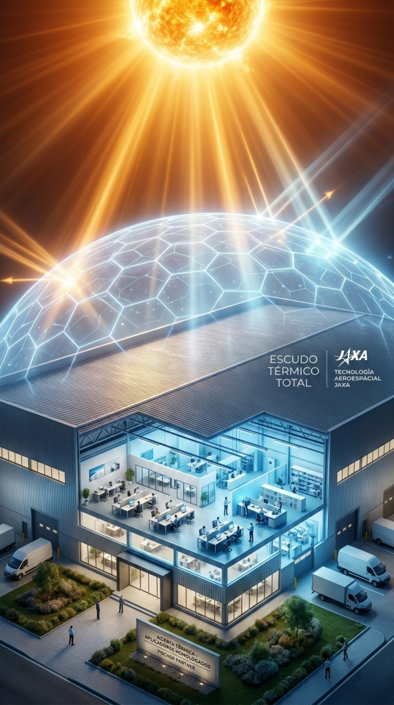 Aplicación de Escudo Térmico Total en una cubierta